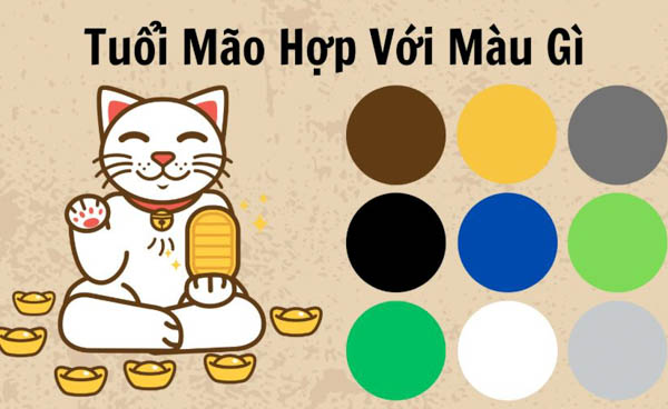 Màu sắc hợp với người tuổi Đinh Mão