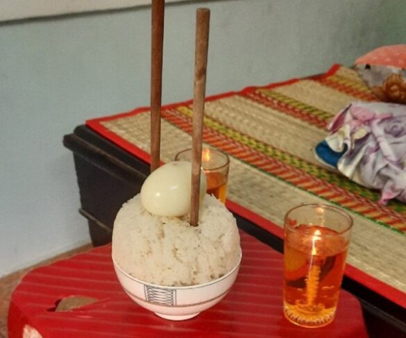 Những lưu ý khi thực hiện nghi lễ và trình bày bát cơm quả trứng 