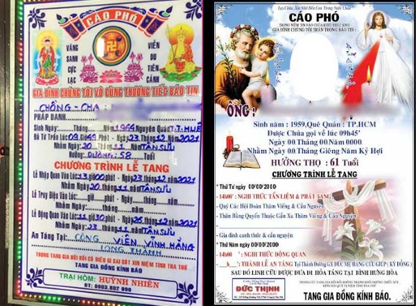 Lễ cáo phó cho người đã khuất